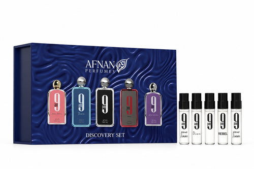 Afnan 9 Series Discovery Kit, set descoperire 5 × EDP 2 ml